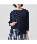 【ジェイ プレス/J.PRESS】の【洗える】BASIC HT COTTON クルーネック カーディガン ネイビー系|ID: prp329100004371747 ipo3291000000031966101