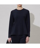 【アイシービー/iCB】の【洗える】ミリオーネダンボールニット ペプラムブラウス ネイビー系|ID: prp329100004371764 ipo3291000000032646680