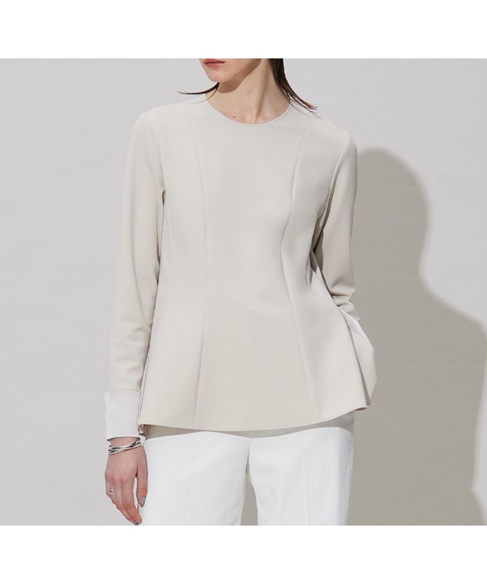 【アイシービー/iCB】の【洗える】ミリオーネダンボールニット ペプラムブラウス インテリア・キッズ・メンズ・レディースファッション・服の通販 founy(ファニー) ファッション Fashion レディースファッション Fashion for Women トップス・カットソー Cut & Sew Tops ニット Knit Tops & Sweaters シャツ・ブラウス・オフィスカジュアル Elegant Blouses & Button-Ups 春 Spring 洗える Machine Washable カフス Cuff Design スタイリッシュ Stylish, Fashionable ストレート Straight, Straight Cut セットアップ Set-Up, Coordinated Outfit ヘムライン Hemline, Bottom Cut ペプラム Peplum, Flared Hem ワイド Wide, Wide Fit S/S・春夏 SS, Spring/Summer, Warm Season おすすめ Recommended / Our Picks 夏 Summer セレモニー Ceremony ビジネス 仕事 通勤 Business / Work / Commuting 2025年 2025 2025春夏・S/S Spring/Summer 2025 SS25 トープ系|ID: prp329100004371764 ipo3291000000033630365