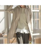 【ジェイ プレス/J.PRESS】の【撥水・洗える】Artirosa スタンドカラー ロング丈 コート モカ系|ID: prp329100004371788 ipo3291000000031962254