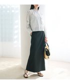 【アンフィーロ 自由区/UNFILO】のIラインスカート 人気、トレンドファッション・服の通販 founy(ファニー) ファッション Fashion レディースファッション Fashion for Women スカート Skirts おすすめ Recommended / Our Picks ウォッシャブル Machine Washable シンプル Simple, Minimal ジャケット Jacket, Outerwear スリット Slit, Slit Detail セットアップ Set-Up, Coordinated Outfit フロント Front, Front Design ワイド Wide, Wide Fit 夏 Summer 春 Spring S/S・春夏 SS, Spring/Summer, Warm Season 軽量 Lightweight, Ultra Light ビジネス 仕事 通勤 Business / Work / Commuting thumbnail ブラック|ID: prp329100004371802 ipo3291000000033275662