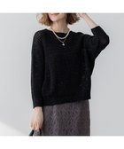 【23区/NIJYUSANKU】の【洗える】スパングル ボートネック ニット ブラック系|ID: prp329100004371820 ipo3291000000031966083
