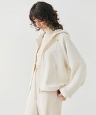 【ベイジ,/BEIGE,】の【洗える】BROOM / スウェット風オーバーサイズドロストパーカー Ecru|ID:prp329100004371866