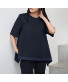 【アイシービー/iCB】の【WEB限定・UVケア・速乾・洗える】 FluidBackSatin Tブラウス ネイビー系|ID: prp329100004371921 ipo3291000000032640171