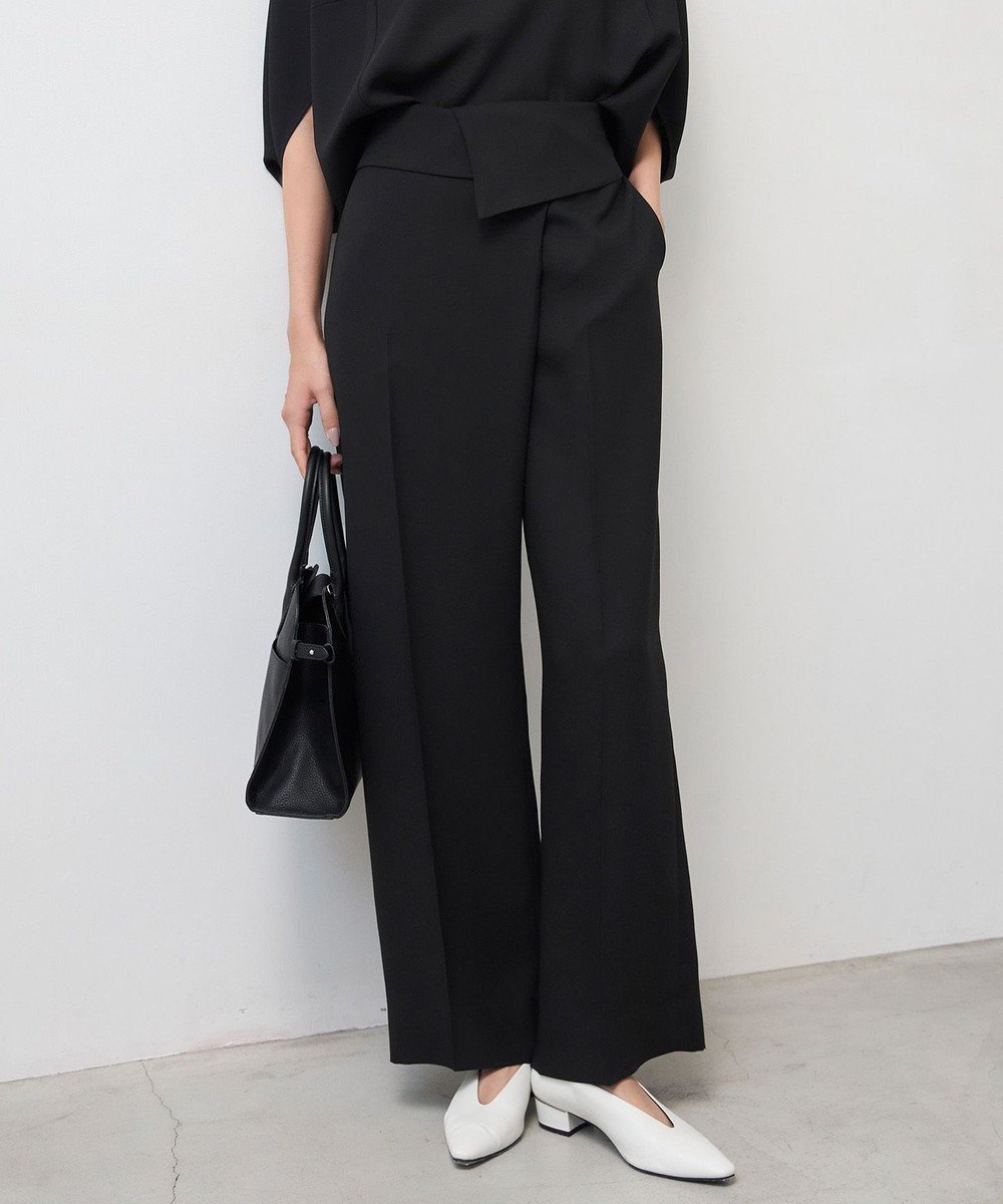 【アイシービー/iCB】の【UVケア・接触冷感・速乾・防シワ・洗える】 FluidBackSatin デザインワイドパンツ インテリア・キッズ・メンズ・レディースファッション・服の通販 founy(ファニー) ファッション Fashion レディースファッション Fashion for Women パンツ Pants & Trousers 春 Spring 洗える Machine Washable サテン Satin, Glossy Fabric シンプル Simple, Minimal セットアップ Set-Up, Coordinated Outfit トレンド Trend, Trending Now なめらか Smooth, Silky Texture ワイド Wide, Wide Fit S/S・春夏 SS, Spring/Summer, Warm Season おすすめ Recommended / Our Picks 夏 Summer 2025年 2025 2025春夏・S/S Spring/Summer 2025 SS25 ブラック系|ID: prp329100004371926 ipo3291000000033716201