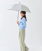 【ムーンバット/MOONBAT】の【超撥水/ 耐風】フロータス (FLO(A)TUS) 長傘 無地 UV 60cm ライトグレー|ID: prp329100004372160 ipo3291000000031942303