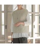 【ジェイ プレス/J.PRESS】の【洗える】Linen Cotton Vest ニット ベスト ベージュ系|ID: prp329100004372212 ipo3291000000033617952