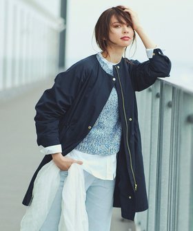 【23区/NIJYUSANKU】 【洗える】ライトツイル ノーカラーコート人気、トレンドファッション・服の通販 founy(ファニー) ファッション Fashion レディースファッション WOMEN アウター Coat Outerwear コート Coats ジャケット Jackets インナー Inner 春 Spring 洗える Washable ジャケット Jacket スカーフ Scarf ストール Stall ツイル Twill ドット Dot パーカー Hoodie ミリタリー Military S/S・春夏 Ss・Spring/Summer 再入荷 Restock/Back In Stock/Re Arrival 夏 Summer 2023春夏・S/S Ss,Spring/Summer,2023 2023年 2023 |ID:prp329100004372394