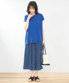 【エニィファム/any FAM】の【2SET】ミニロゴトップス×ドットプリーツスカート セット 人気、トレンドファッション・服の通販 founy(ファニー) ファッション Fashion レディースファッション WOMEN スカート Skirt プリーツスカート Pleated Skirts インナー Inner 春 Spring カットソー Cut And Sew スリーブ Sleeve ダブル Double トレンド Trend ドット Dot フレンチ French フロント Front プリーツ Pleats S/S・春夏 Ss・Spring/Summer 再入荷 Restock/Back In Stock/Re Arrival 夏 Summer thumbnail ブルー×ブルー|ID: prp329100004372465 ipo3291000000030557892