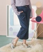 【組曲 / KIDS/KUMIKYOKU】の【110-140㎝】スカラップポケット7分丈 パンツ ネイビー系|ID: prp329100004372668 ipo3291000000033394771