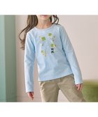 【組曲 / KIDS/KUMIKYOKU】の【110-140㎝】オシバナクローバー Tシャツ サックスブルー系|ID: prp329100004372669 ipo3291000000032633274