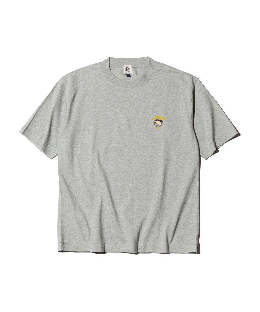 【ジェイ プレス/J.PRESS / MEN】の【AaronChang】【UNISEX】ワンポイント Tシャツ インテリア・キッズ・メンズ・レディースファッション・服の通販 founy(ファニー) 　ファッション　Fashion　レディースファッション　WOMEN　トップス・カットソー　Tops/Tshirt　シャツ/ブラウス　Shirts/Blouses　ロング / Tシャツ　T-Shirts　カットソー　Cut and Sewn　アイビー　Ivy　アメリカン　American　インナー　Inner　春　Spring　カットソー　Cut And Sew　グラフィック　Graphic　シンプル　Simple　ジャケット　Jacket　スーピマ　Supima　デニム　Denim　プリント　Print　ユニセックス　Unisex　リラックス　Relax　ワンポイント　One Point　S/S・春夏　Ss・Spring/Summer　夏　Summer　ライトグレー系|ID: prp329100004372688 ipo3291000000030558867