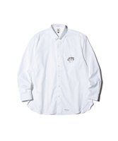 【ジェイ プレス/J.PRESS / MEN】の【AaronChang】【UNISEX】ピンオックス シャツ / バギーフィット 人気、トレンドファッション・服の通販 founy(ファニー) ファッション Fashion レディースファッション WOMEN トップス・カットソー Tops/Tshirt シャツ/ブラウス Shirts/Blouses イラスト Illustration クラシック Classic ジャケット Jacket スマート Smart デニム Denim 定番 Standard バランス Balance フラップ Flap プリント Print ポケット Pocket モダン Modern ユニセックス Unisex リラックス Relax ルーズ Loose A/W・秋冬 Aw・Autumn/Winter・Fw・Fall-Winter S/S・春夏 Ss・Spring/Summer 夏 Summer |ID:prp329100004372690