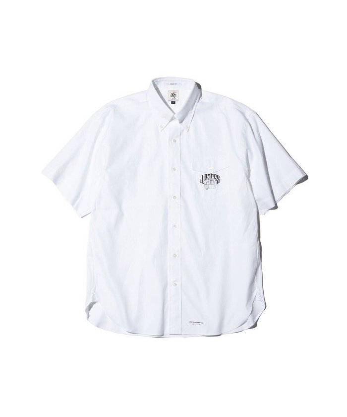 【ジェイ プレス/J.PRESS / MEN】の【AaronChang】【UNISEX】ピンオックス シャツ / バギーフィット インテリア・キッズ・メンズ・レディースファッション・服の通販 founy(ファニー) https://founy.com/ ファッション Fashion レディースファッション Ladies' Fashion Online トップス・カットソー Tops/Tshirt シャツ/ブラウス Shirts/Blouses イラスト Illustration 春 Spring クラシック Classic ジャケット Jacket スマート Smart デニム Denim 定番 Standard バランス Balance フラップ Flap プリント Print ポケット Pocket モダン Modern ユニセックス Unisex リラックス Relax ルーズ Loose S/S・春夏 Ss・Spring/Summer 夏 Summer |ID: prp329100004372692 ipo3291000000032676296