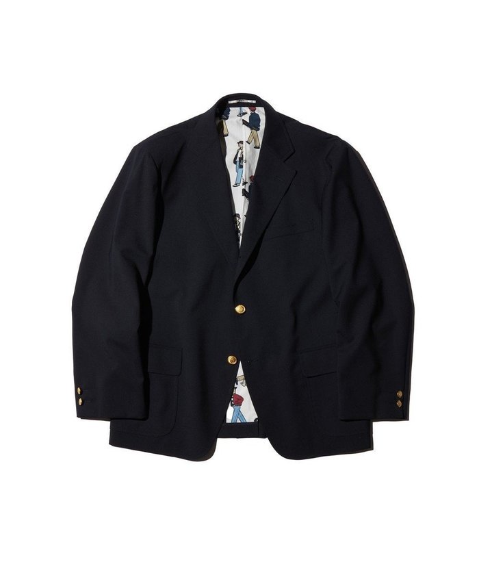 【ジェイ プレス/J.PRESS / MEN】の【AaronChang】【UNISEX】ウールポリエステル トロピカル ブレザー / バギーフィット インテリア・キッズ・メンズ・レディースファッション・服の通販 founy(ファニー) https://founy.com/ ファッション Fashion レディースファッション WOMEN アウター Coat Outerwear ジャケット Jackets テーラードジャケット Tailored Jackets イラスト Illustration ショルダー Shoulder ジャケット Jacket バランス Balance フォーマル Formal ユニセックス Unisex リラックス Relax ルーズ Loose A/W・秋冬 Aw・Autumn/Winter・Fw・Fall-Winter S/S・春夏 Ss・Spring/Summer 夏 Summer |ID: prp329100004372693 ipo3291000000031929686