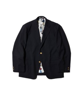【ジェイ プレス/J.PRESS / MEN】 【AaronChang】【UNISEX】ウールポリエステル トロピカル ブレザー / バギーフィット人気、トレンドファッション・服の通販 founy(ファニー) ファッション Fashion レディースファッション WOMEN アウター Coat Outerwear ジャケット Jackets テーラードジャケット Tailored Jackets イラスト Illustration ショルダー Shoulder ジャケット Jacket バランス Balance フォーマル Formal ユニセックス Unisex リラックス Relax ルーズ Loose A/W・秋冬 Aw・Autumn/Winter・Fw・Fall-Winter S/S・春夏 Ss・Spring/Summer 夏 Summer |ID:prp329100004372693