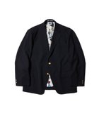 【ジェイ プレス/J.PRESS / MEN】の【AaronChang】【UNISEX】ウールポリエステル トロピカル ブレザー / バギーフィット 人気、トレンドファッション・服の通販 founy(ファニー) ファッション Fashion レディースファッション WOMEN アウター Coat Outerwear ジャケット Jackets テーラードジャケット Tailored Jackets イラスト Illustration ショルダー Shoulder ジャケット Jacket バランス Balance フォーマル Formal ユニセックス Unisex リラックス Relax ルーズ Loose A/W・秋冬 Aw・Autumn/Winter・Fw・Fall-Winter S/S・春夏 Ss・Spring/Summer 夏 Summer thumbnail ネイビー系|ID: prp329100004372693 ipo3291000000031929687