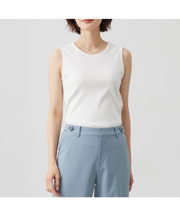 【ジェイ プレス/J.PRESS】のリブ ノースリーブ カットソー インテリア・キッズ・メンズ・レディースファッション・服の通販 founy(ファニー) https://founy.com/ ファッション Fashion レディースファッション Fashion for Women トップス・カットソー Cut & Sew Tops キャミソール&ノースリーブ Camisoles & Sleeveless Tops カットソー・ベーシックTシャツ Cut-and-Sewn Tops / Stretch Tees & Basics おすすめ Recommended / Our Picks インナー Innerwear カットソー Cut and Sewn Top サテン Satin, Glossy Fabric タンク Tank Top, Sleeveless Top ノースリーブ Sleeveless, No-Sleeve エレガント 上品 Elegant 夏 Summer 春 Spring S/S・春夏 SS, Spring/Summer, Warm Season |ID: prp329100004372707 ipo3291000000032719837