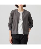 【ジェイ プレス/J.PRESS】の【洗える】KNIT BLOUSON ブルゾン カーディガン 人気、トレンドファッション・服の通販 founy(ファニー) ファッション Fashion レディースファッション WOMEN トップス・カットソー Tops/Tshirt ニット Knit Tops カーディガン Cardigans NEW・新作・新着・新入荷 New Arrivals カーディガン Cardigan シンプル Simple ストレッチ Stretch ドレープ Drape ブルゾン Blouson 夏 Summer 春 Spring S/S・春夏 Ss・Spring/Summer 洗える Washable |ID:prp329100004372711