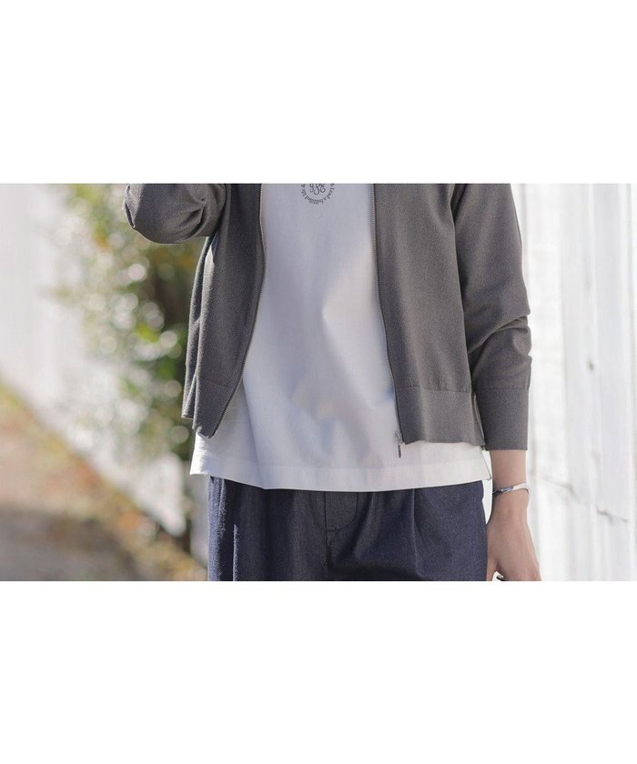 【ジェイ プレス/J.PRESS】の【洗える】ニット ブルゾン カーディガン インテリア・キッズ・メンズ・レディースファッション・服の通販 founy(ファニー) https://founy.com/ ファッション Fashion レディースファッション WOMEN トップス・カットソー Tops/Tshirt ニット Knit Tops カーディガン Cardigans カーディガン Cardigan シンプル Simple ストレッチ Stretch ドレープ Drape ブルゾン Blouson 夏 Summer 春 Spring S/S・春夏 Ss・Spring/Summer 洗える Washable |ID: prp329100004372711 ipo3291000000031962539