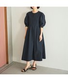 【ハッシュニュアンス/#Newans】の【撥水加工/洗濯機可能】〈小柄さんにお勧め〉パフスリーブフレアワンピース 人気、トレンドファッション・服の通販 founy(ファニー) ファッション Fashion レディースファッション Fashion for Women ワンピース Dresses コンパクト Compact, Small Size スリーブ Sleeve, Long Sleeve / Short Sleeve バランス Balance, Style Balance ベスト Vest, Waistcoat エレガント 上品 Elegant 夏 Summer 春 Spring S/S・春夏 SS, Spring/Summer, Warm Season thumbnail ネイビー|ID: prp329100004372728 ipo3291000000033488020