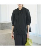 【ハッシュニュアンス/#Newans】の【洗濯機可能/シワになりにくい】ラビットタイシャツ ブラック|ID: prp329100004372734 ipo3291000000033630024