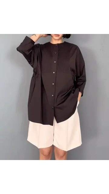 【ハッシュニュアンス/#Newans】の【洗濯機可能/シワになりにくい】〈肩幅・二の腕が華奢見えする〉パフスリーブバイカラーブラウス インテリア・キッズ・メンズ・レディースファッション・服の通販 founy(ファニー) ファッション Fashion レディースファッション Fashion for Women トップス・カットソー Cut & Sew Tops シャツ・ブラウス・オフィスカジュアル Elegant Blouses & Button-Ups とろみ Fluid, Flowy Fabric スリーブ Sleeve, Long Sleeve / Short Sleeve 夏 Summer 春 Spring S/S・春夏 SS, Spring/Summer, Warm Season ホワイト|ID: prp329100004372740 ipo3291000000033598879