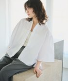 【ハッシュニュアンス/#Newans】の【洗濯機可能/シワになりにくい】〈お尻・太ももをカバー〉フレアスリーブイタリアンカラーシャツ 人気、トレンドファッション・服の通販 founy(ファニー) ファッション Fashion レディースファッション WOMEN トップス・カットソー Tops/Tshirt シャツ/ブラウス Shirts/Blouses オフショルダー Off Shoulder ギャザー Gather コンパクト Compact スリーブ Sleeve フレア Flare エレガント 上品 Elegant 夏 Summer 春 Spring S/S・春夏 Ss・Spring/Summer 洗える Washable thumbnail ホワイト|ID: prp329100004372746 ipo3291000000032238965