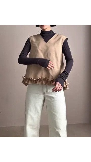 【ハッシュニュアンス/#Newans】の【洗濯機可能/シワになりにくい】〈小柄さんにお勧め〉ウェービーカラーブラウス インテリア・キッズ・メンズ・レディースファッション・服の通販 founy(ファニー) ファッション Fashion レディースファッション Fashion for Women トップス・カットソー Cut & Sew Tops シャツ・ブラウス・オフィスカジュアル Elegant Blouses & Button-Ups グログラン Grosgrain, Grosgrain Ribbon チュニック Tunic, Long Top バランス Balance, Style Balance ベスト Vest, Waistcoat 夏 Summer 春 Spring S/S・春夏 SS, Spring/Summer, Warm Season ベージュ|ID: prp329100004372754 ipo3291000000033594148