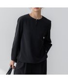 【23区/NIJYUSANKU】の【洗える】2WAYストレッチツイル ブラウス ブラック系|ID: prp329100004372769 ipo3291000000032650163