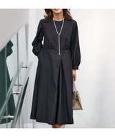 【23区/NIJYUSANKU】の【VERYコラボ】ラスタークロス タックワンピース 人気、トレンドファッション・服の通販 founy(ファニー) ファッション Fashion レディースファッション WOMEN ワンピース Dress エレガント 上品 Elegant 春 Spring 洗える Washable ギャザー Gather コラボ Collaboration コンシャス Conscious シャーリング Shirring シンプル Simple ジャケット Jacket スタイリッシュ Stylish 雑誌 Magazine タフタ Taffeta フィット Fit フレア Flare ヘムライン Hemline ボトム Bottom S/S・春夏 Ss・Spring/Summer おすすめ Recommend 夏 Summer セレモニー Ceremony ビジネス 仕事 通勤 Business 2025年 2025 2025春夏・S/S Ss,Spring/Summer,2025 |ID:prp329100004372784