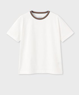 【ポール スミス/Paul Smith】のSignature Stripe 半袖Tシャツ 人気、トレンドファッション・服の通販 founy(ファニー) ファッション Fashion レディースファッション Fashion for Women トップス・カットソー Cut & Sew Tops シャツ・ブラウス・オフィスカジュアル Elegant Blouses & Button-Ups ロングTシャツ・Tシャツ Longline T-Shirts & Tees カットソー・ベーシックTシャツ Cut-and-Sewn Tops / Stretch Tees & Basics 新作・新入荷 New Arrivals / New In おすすめ Recommended / Our Picks インナー Innerwear カットソー Cut and Sewn Top ギフト プレゼント Gift / Present シルケット Silket, Silky Cotton シンプル Simple, Minimal ジャケット Jacket, Outerwear ベーシック Basic, Essential エレガント 上品 Elegant 半袖 Short Sleeve, Half Sleeve 夏 Summer S/S・春夏 SS, Spring/Summer, Warm Season A/W・秋冬 Autumn/Winter |ID:prp329100004372799