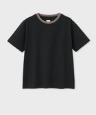 【ポール スミス/Paul Smith】のSignature Stripe 半袖Tシャツ 人気、トレンドファッション・服の通販 founy(ファニー) ファッション Fashion レディースファッション Fashion for Women トップス・カットソー Cut & Sew Tops シャツ・ブラウス・オフィスカジュアル Elegant Blouses & Button-Ups ロングTシャツ・Tシャツ Longline T-Shirts & Tees カットソー・ベーシックTシャツ Cut-and-Sewn Tops / Stretch Tees & Basics 新作・新入荷 New Arrivals / New In おすすめ Recommended / Our Picks インナー Innerwear カットソー Cut and Sewn Top ギフト プレゼント Gift / Present シルケット Silket, Silky Cotton シンプル Simple, Minimal ジャケット Jacket, Outerwear ベーシック Basic, Essential エレガント 上品 Elegant 半袖 Short Sleeve, Half Sleeve 夏 Summer S/S・春夏 SS, Spring/Summer, Warm Season A/W・秋冬 Autumn/Winter thumbnail ブラック|ID: prp329100004372799 ipo3291000000032981176