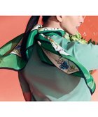 【自由区/JIYU-KU】の【SHIHOさん着用】フラワープリントレター スカーフ グリーン|ID: prp329100004372809 ipo3291000000030872128