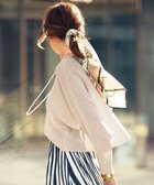 【自由区/JIYU-KU】の【SHIHOさん着用】フラワープリントレター スカーフ ベージュ|ID: prp329100004372809 ipo3291000000030872129