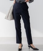 【23区/NIJYUSANKU】の【セットアップ対応/防シワ性/洗える】アイアスマットストレッチ テーパード パンツ ネイビー系|ID: prp329100004372845 ipo3291000000032663269