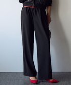 【23区/NIJYUSANKU】の【セットアップ対応/洗える】2WAYストレッチツイル ワイドパンツ ブラック系|ID: prp329100004372852 ipo3291000000031966134