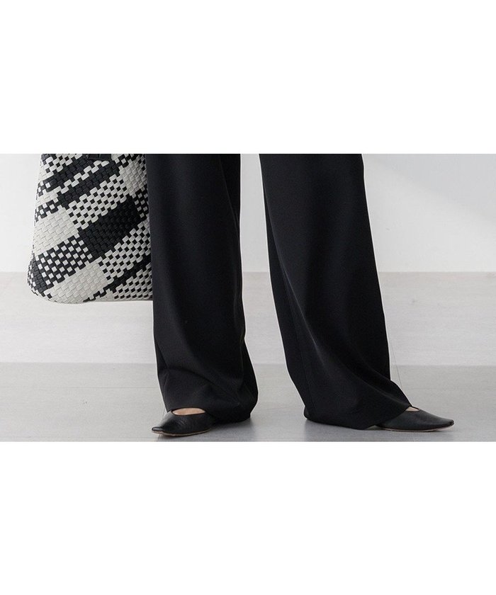 【23区/NIJYUSANKU】の【セットアップ対応/洗える】2WAYストレッチツイル ワイドパンツ インテリア・キッズ・メンズ・レディースファッション・服の通販 founy(ファニー) https://founy.com/ ファッション Fashion レディースファッション Fashion for Women セットアップ Matching Sets レディースパンツ・ボトムス Pants & Trousers / Bottoms 春 Spring 洗える Machine Washable シンプル Simple, Minimal ジャケット Jacket, Outerwear ストレッチ Stretch, Stretchy Fabric セットアップ Set-Up, Coordinated Outfit デスク Desk, Work Desk ワイド Wide, Wide Fit ワーク Workwear, Utility Style S/S・春夏 SS, Spring/Summer, Warm Season おすすめ Recommended / Our Picks 夏 Summer ビジネス 仕事 通勤 Business / Work / Commuting 2025年 2025 2025春夏・S/S Spring/Summer 2025 SS25 |ID: prp329100004372852 ipo3291000000033323389