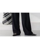 【23区/NIJYUSANKU】の【セットアップ対応/洗える】2WAYストレッチツイル ワイドパンツ ブラック系|ID: prp329100004372852 ipo3291000000033323392