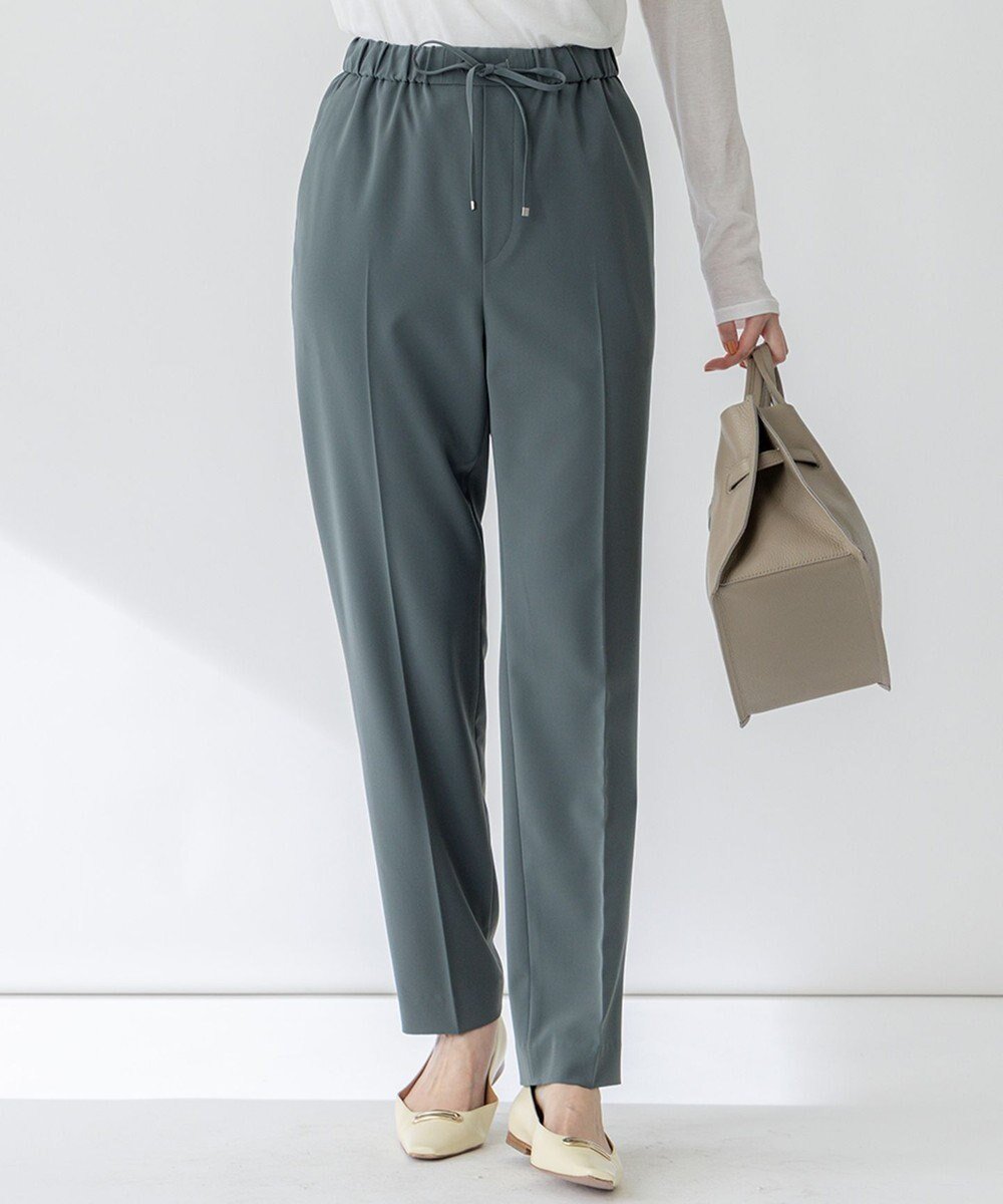 【23区/NIJYUSANKU】の【セットアップ対応/洗える】2WAYストレッチツイル ドロスト パンツ インテリア・キッズ・メンズ・レディースファッション・服の通販 founy(ファニー) ファッション Fashion レディースファッション Fashion for Women セットアップ Matching Sets レディースパンツ・ボトムス Pants & Trousers / Bottoms 春 Spring 洗える Machine Washable ジャケット Jacket, Outerwear スタイリッシュ Stylish, Fashionable ストレッチ Stretch, Stretchy Fabric セットアップ Set-Up, Coordinated Outfit ワイド Wide, Wide Fit S/S・春夏 SS, Spring/Summer, Warm Season おすすめ Recommended / Our Picks 夏 Summer ビジネス 仕事 通勤 Business / Work / Commuting 2025年 2025 2025春夏・S/S Spring/Summer 2025 SS25 モスグリーン系|ID: prp329100004372855 ipo3291000000035711707