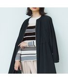 【23区/NIJYUSANKU】の【洗える】コットンポリエステルストレッチ オーバーサイズ ニット 人気、トレンドファッション・服の通販 founy(ファニー) ファッション Fashion レディースファッション Fashion for Women トップス・カットソー Cut & Sew Tops ニット Knit Tops & Sweaters 春 Spring 洗える Machine Washable ショート Short, Short Length ストレッチ Stretch, Stretchy Fabric スリット Slit, Slit Detail セーター Sweater, Knitwear チュニック Tunic, Long Top ボトム Bottoms, Lower Wear S/S・春夏 SS, Spring/Summer, Warm Season 夏 Summer 2025年 2025 2025春夏・S/S Spring/Summer 2025 SS25 thumbnail オフ×ブラック|ID: prp329100004372866 ipo3291000000033182906