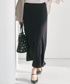 【23区/NIJYUSANKU】の【吸水速乾/防シワ】ジョーゼットサテン ナロー スカート ブラック系|ID: prp329100004372886 ipo3291000000032760472
