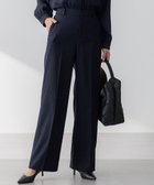 【23区/NIJYUSANKU】の【セットアップ対応/防シワ性/洗える】アイアスマットストレッチ セミワイド パンツ 人気、トレンドファッション・服の通販 founy(ファニー) ファッション Fashion レディースファッション Fashion for Women セットアップ Matching Sets レディースパンツ・ボトムス Pants & Trousers / Bottoms 春 Spring 洗える Machine Washable ジャケット Jacket, Outerwear ストレッチ Stretch, Stretchy Fabric セットアップ Set-Up, Coordinated Outfit テーパード Tapered, Tapered Pants テーラード Tailored, Tailored Fit ワイド Wide, Wide Fit S/S・春夏 SS, Spring/Summer, Warm Season 夏 Summer エレガント 上品 Elegant 2025年 2025 2025春夏・S/S Spring/Summer 2025 SS25 thumbnail ネイビー系|ID: prp329100004372897 ipo3291000000036113440