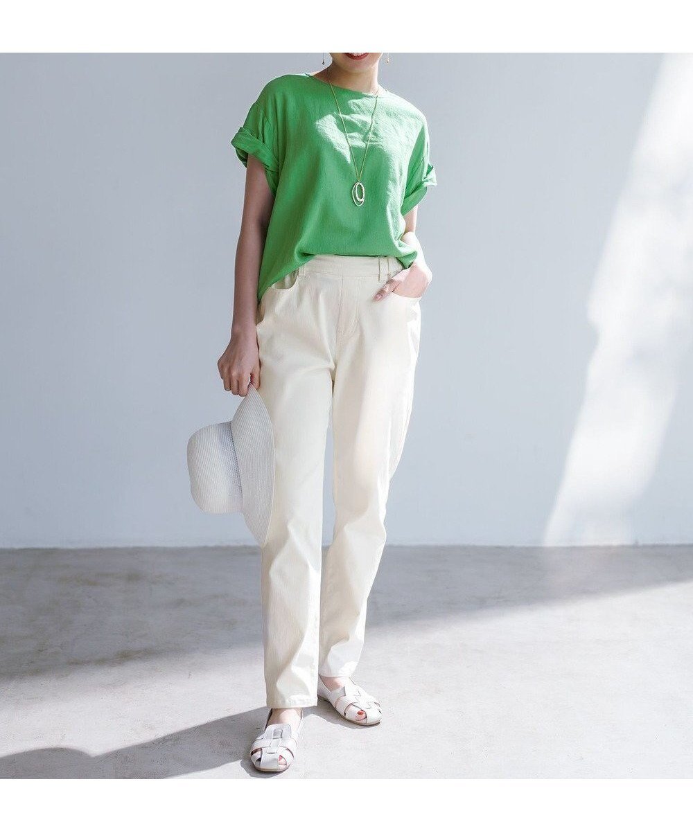 【エニー/ANY】の【新色追加/洗濯機可/UVカット/ウエストゴム/ストレッチ】7daysデイリーパンツ インテリア・キッズ・メンズ・レディースファッション・服の通販 founy(ファニー) 　ファッション　Fashion　レディースファッション　Fashion for Women　パンツ　Pants & Trousers　おすすめ　Recommended / Our Picks　カットソー　Cut and Sewn Top　ストレッチ　Stretch, Stretchy Fabric　チュニック　Tunic, Long Top　リラックス　Relax, Relaxed Fit　夏　Summer　春　Spring　S/S・春夏　SS, Spring/Summer, Warm Season　ビジネス 仕事 通勤　Business / Work / Commuting　オフ|ID: prp329100004372900 ipo3291000000033566214