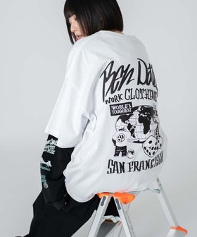 【ウィゴー/WEGO】の【ユニセックス着用ITEM】別注BENDAVISアンサンブルグラフィックT 人気、トレンドファッション・服の通販 founy(ファニー) ファッション Fashion レディースファッション WOMEN トップス・カットソー Tops/Tshirt アンサンブル Knit Ensemble シャツ/ブラウス Shirts/Blouses ロング / Tシャツ T-Shirts カットソー Cut and Sewn アンサンブル Ensemble インナー Inner 春 Spring 秋 Autumn/Fall カットソー Cut And Sew グラフィック Graphic ジーンズ Jeans スマホ Smartphone デニム Denim トレンド Trend 長袖 Long Sleeve パターン Pattern パーカー Hoodie ビッグ Big プリント Print 別注 Special Order 半袖 Short Sleeve リラックス Relax ワンポイント One Point ワーク Work 冬 Winter S/S・春夏 Ss・Spring/Summer NEW・新作・新着・新入荷 New Arrivals |ID:prp329100004376804