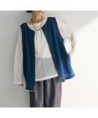 【グリーンパークス/Green Parks】の2wayデニムベスト 人気、トレンドファッション・服の通販 founy(ファニー) ファッション Fashion レディースファッション WOMEN アウター Coat Outerwear トップス・カットソー Tops/Tshirt ベスト/ジレ Gilets/Vests インディゴ Indigo クール Cool デニム Denim フリンジ Fringe ベスト Vest ポケット Pocket ロング Long 夏 Summer 春 Spring S/S・春夏 Ss・Spring/Summer thumbnail Indigo|ID: prp329100004376819 ipo3291000000030991146