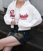 【ウィゴー/WEGO】のロゴジップショートパーカー 人気、トレンドファッション・服の通販 founy(ファニー) ファッション Fashion レディースファッション WOMEN トップス・カットソー Tops/Tshirt パーカ Sweats NEW・新作・新着・新入荷 New Arrivals ショート Short スマホ Smartphone パーカー Hoodie ロング Long 夏 Summer 春 Spring S/S・春夏 Ss・Spring/Summer 秋 Autumn/Fall 長袖 Long Sleeve thumbnail ホワイトアイボリー|ID: prp329100004376835 ipo3291000000030581574