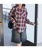 【ウィゴー/WEGO】のフードチェックBIGシャツ 人気、トレンドファッション・服の通販 founy(ファニー) ファッション Fashion レディースファッション WOMEN トップス・カットソー Tops/Tshirt シャツ/ブラウス Shirts/Blouses インナー Inner 春 Spring 秋 Autumn/Fall キャミ Cami スウェット Sweat スマホ Smartphone チェック Check デニム Denim バイアス Bias ブルゾン Blouson ポケット Pocket 羽織 Haori ミニスカート Mini Skirt ルーズ Loose ワンポイント One Point S/S・春夏 Ss・Spring/Summer 再入荷 Restock/Back In Stock/Re Arrival おすすめ Recommend 夏 Summer thumbnail レッド|ID: prp329100004376840 ipo3291000000030871880