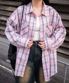 【ウィゴー/WEGO】のチェックBIGシャツ 人気、トレンドファッション・服の通販 founy(ファニー) ファッション Fashion レディースファッション WOMEN トップス・カットソー Tops/Tshirt シャツ/ブラウス Shirts/Blouses インナー Inner 春 Spring 秋 Autumn/Fall キャミ Cami スマホ Smartphone チェック Check デニム Denim バイアス Bias ビスチェ Bustier ポケット Pocket ミニスカート Mini Skirt ルーズ Loose A/W・秋冬 Aw・Autumn/Winter・Fw・Fall-Winter S/S・春夏 Ss・Spring/Summer 夏 Summer thumbnail ピンク|ID: prp329100004376841 ipo3291000000030873946