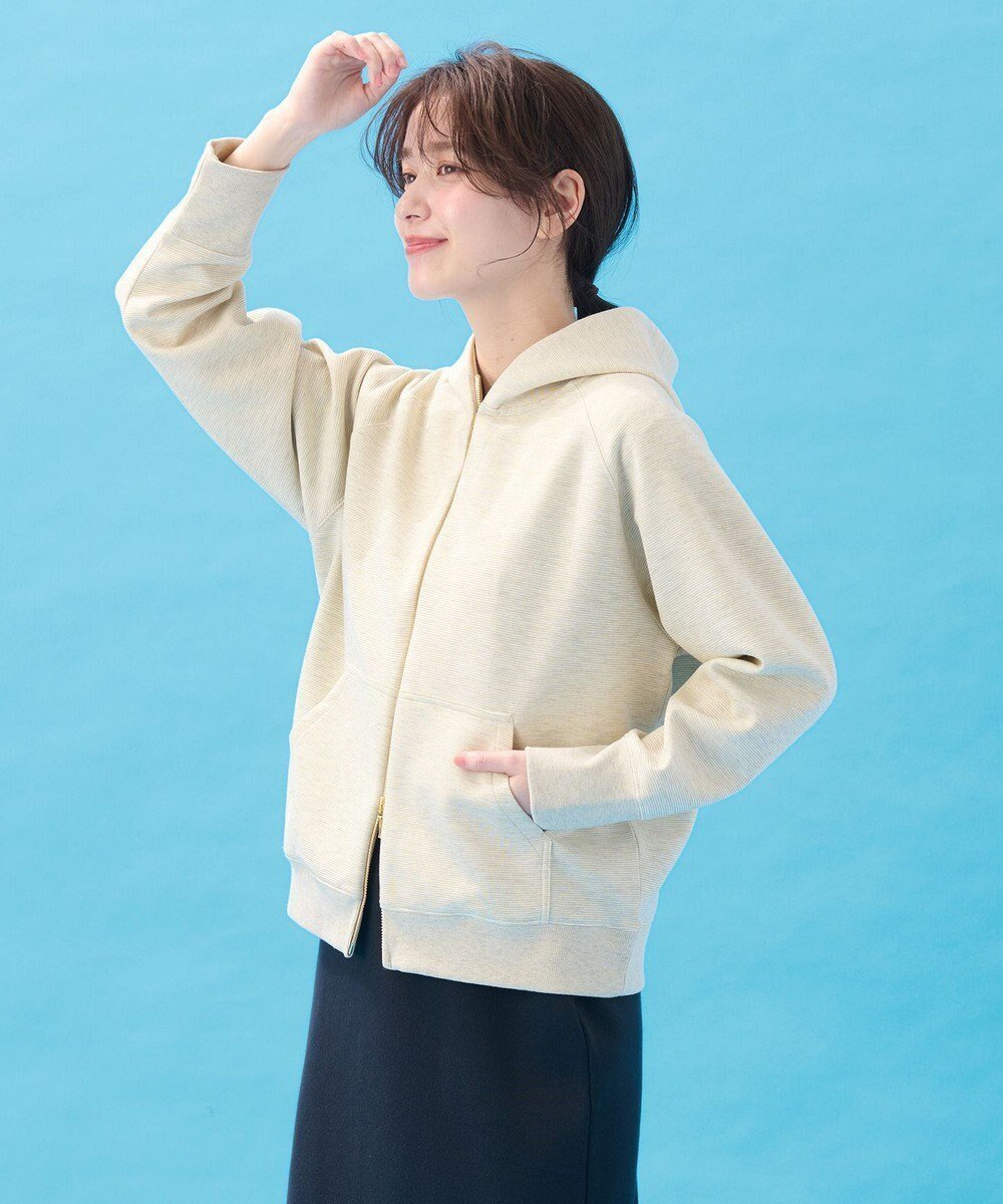 【エニー/ANY】の【洗濯機可/UVケア】ダブルジップパーカー インテリア・キッズ・メンズ・レディースファッション・服の通販 founy(ファニー) 　ファッション　Fashion　レディースファッション　Fashion for Women　トップス・カットソー　Cut & Sew Tops　レディースパーカー・カジュアルフーディー　Casual Hoodies & Sweatshirts　インナー　Innerwear　シャイニー　Shiny, Glossy Finish　シルバー　Silver, Metallic Silver　スリーブ　Sleeve, Long Sleeve / Short Sleeve　トレンド　Trend, Trending Now　パーカー　Hoodie, Parka　冬　Winter / This Winter　A/W・秋冬　Autumn/Winter　トップゴールドラメ|ID: prp329100004376863 ipo3291000000034188799